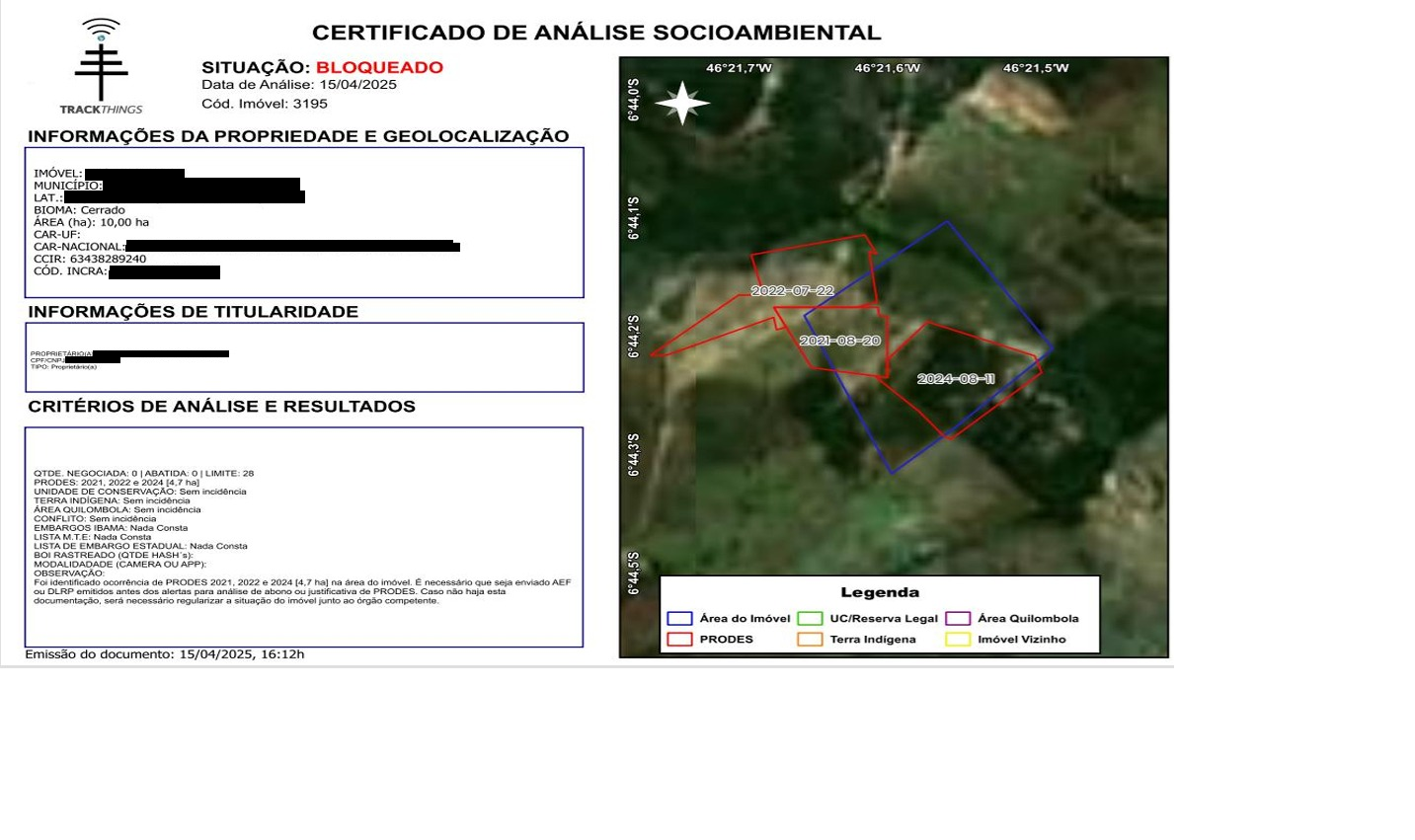 Análise Socioambiental